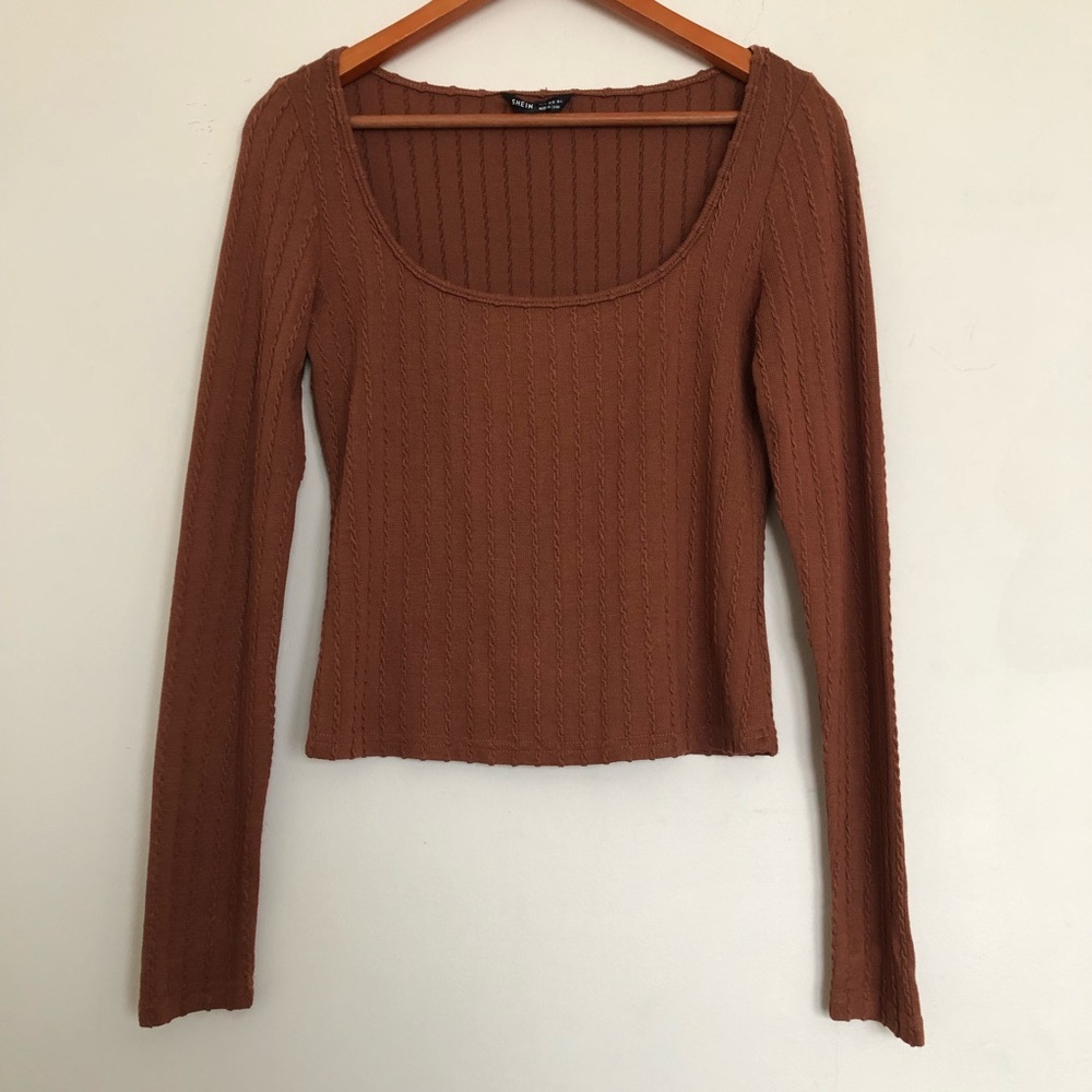 Shein round neck top